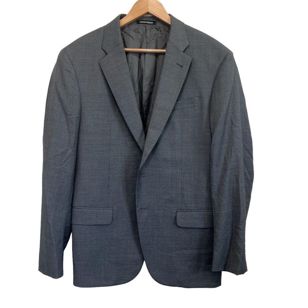 Emporio Armani G Line Deco Super 150’s Jacket Size 54